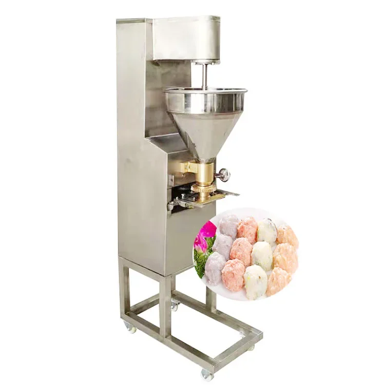 

Vertical Meatball Forming Machine Meatball Maker Adjustable Speed Balls Forming Machine Stainless Steel Meat Ball Making Machine