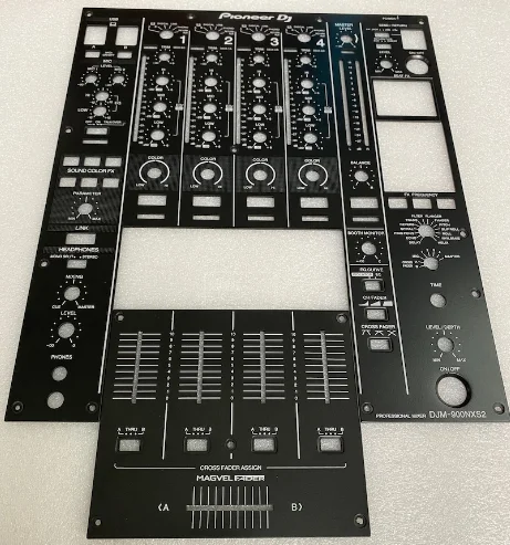 FREE SHIPPING Brand new original Metal Control Panel Black Faceplate ForPioner DJM 900nxs2