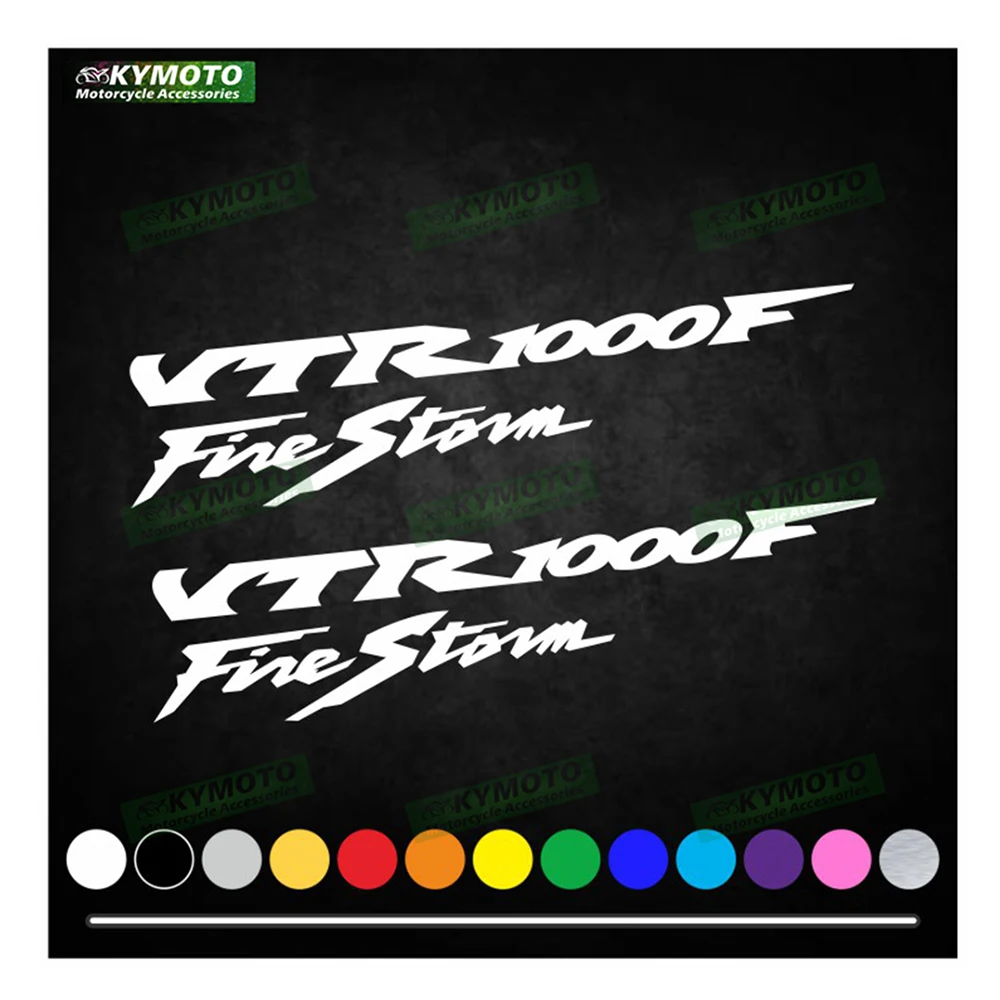

For Honda VTR1000F Firestorm Motorcycle Decal Fairing Windshield Helmet Fuel Tank Engine Logo Decoration Reflective Sticker