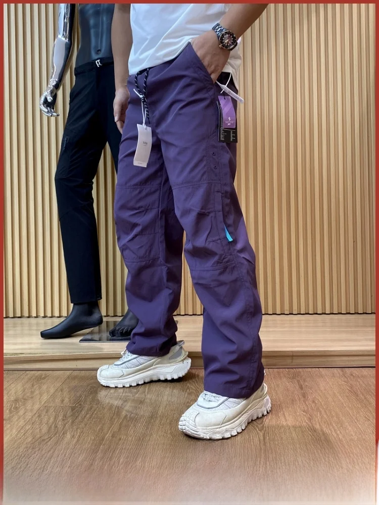 

Retro American Sle ex Outdoor Qui Dry Sports Casual Riding Trousers Versatile Workwear Pants for Men And Women