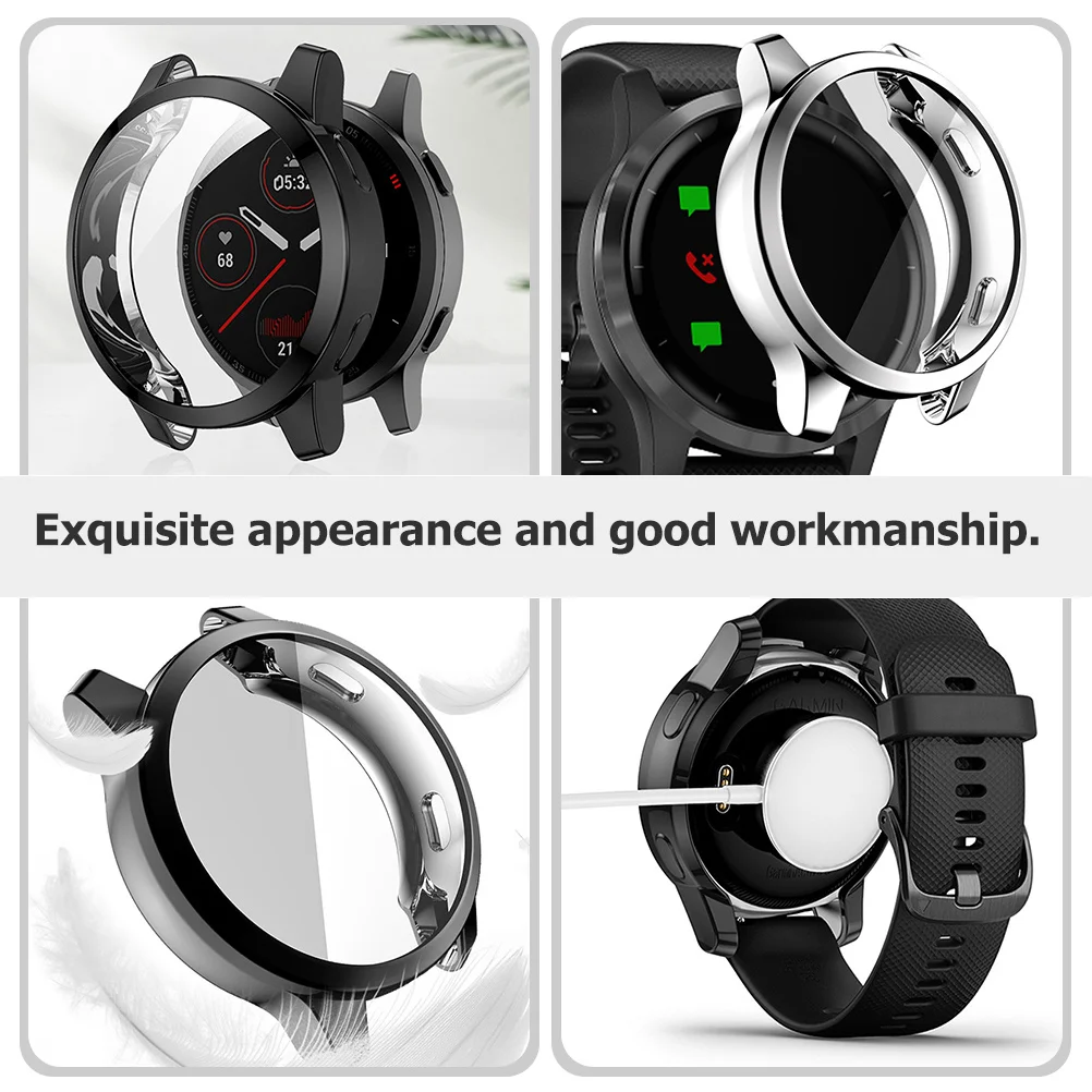 

6Pcs Tpu Watch Screen Cover Strong Protection Anti Collision Buffer Unique Design Fine Texture Long Term Use Venu 2s Vat