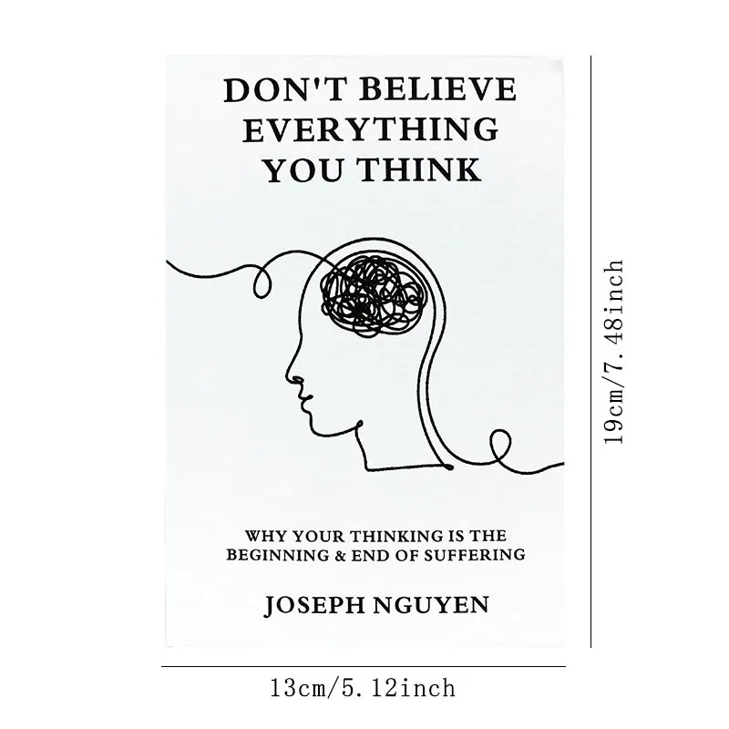 《이것이 바로 치유의 방법》+《사고하는 모든 것을 믿지 마세요》인생의 계곡을 통과하다, 혼란스럽다, 과도한 생각, 불안, 우울