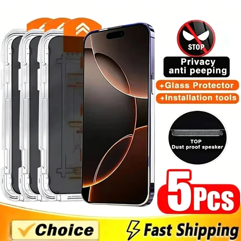 

5Pcs Anti Spy Peep Tempered Glass Film For OPPO Find X3 X5 Lite X9S X8 Ultra X9 Pro Dust Free Install Privacy Screen Protector