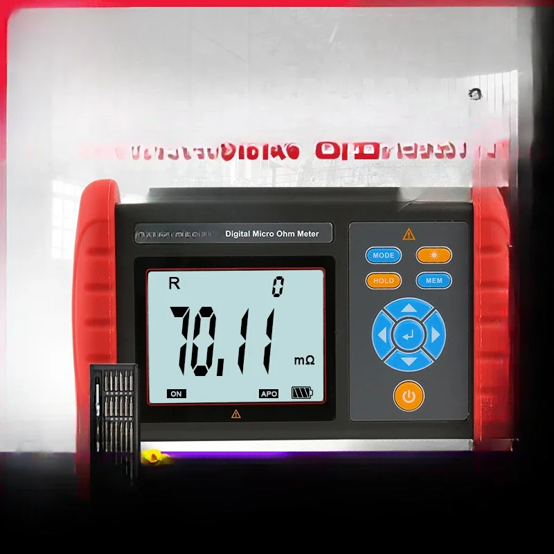 Flow Low Resistance Meter Micro Ohmmeter Milliohmmeter Ohmmeter High Precision