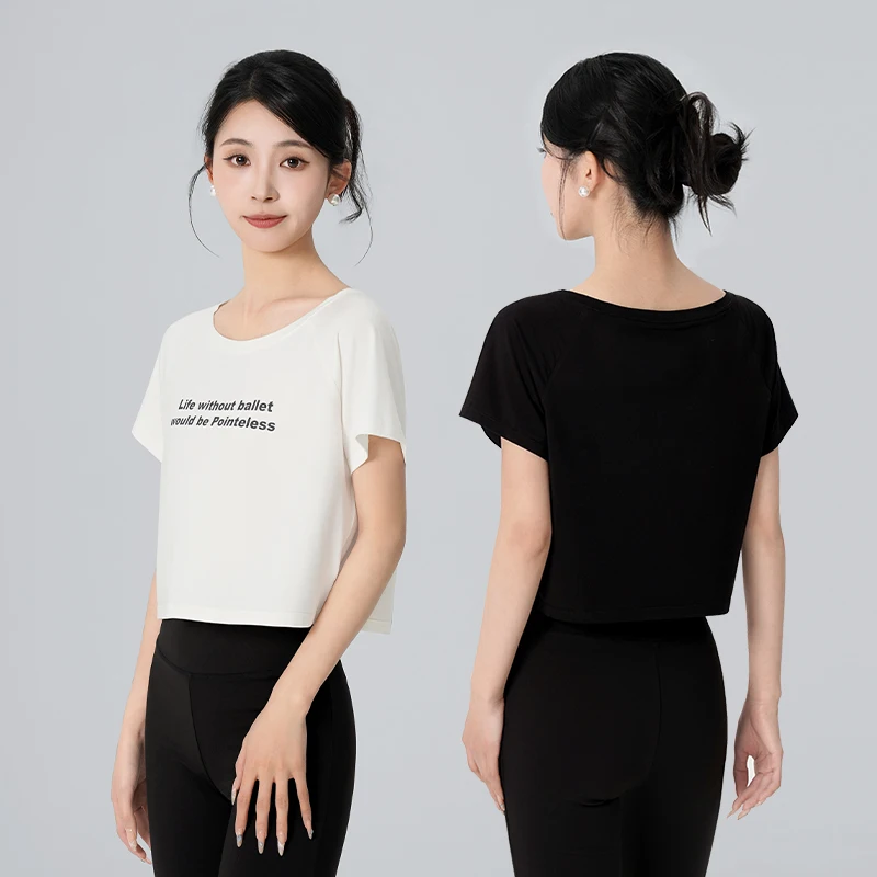 Ivoogle Adult Loose Top Short Sleeve Modal Printed Comfortable Fit Women's T-Shirt in Multiple Colors And Sizes