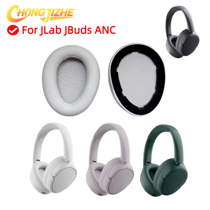 

Replacement Ear Pads Cushions for JLab JBuds ANC Headphone comfortable Sponge Soft Foam Cushion Earpads