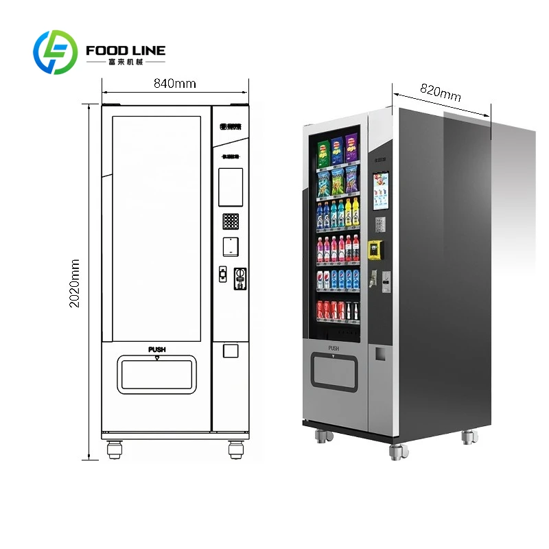 

Customized Vending Machine for Recycling Plastic Bottles Coin Operated Coffee and Drinking Water for Offices Schools Parks