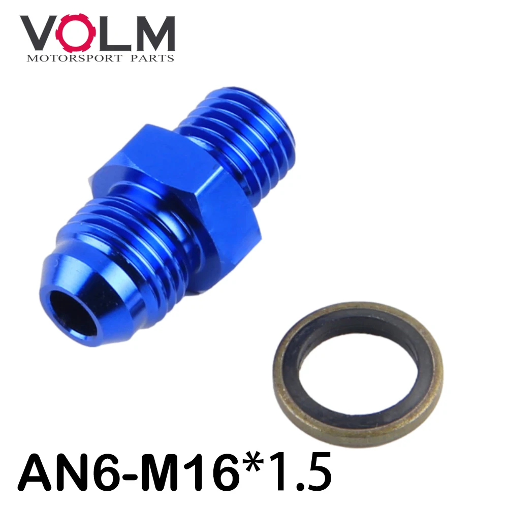 

male M12 M14 M16 M18 P1.5 M12 * 1.5 M12 x 1.5 to -6an an6 an 6 male adaptor adapter Fitting