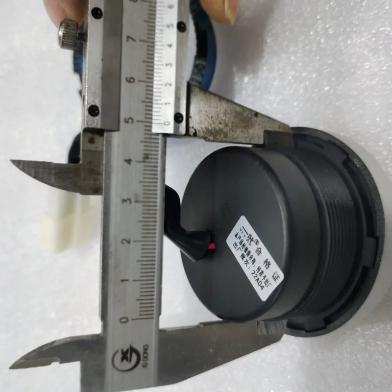 12V 24V Waterproof Circular Digital Voltmeter, Modified Voltage Gauge for Yacht, RV,Truck, Agricultural & Construction Machinery