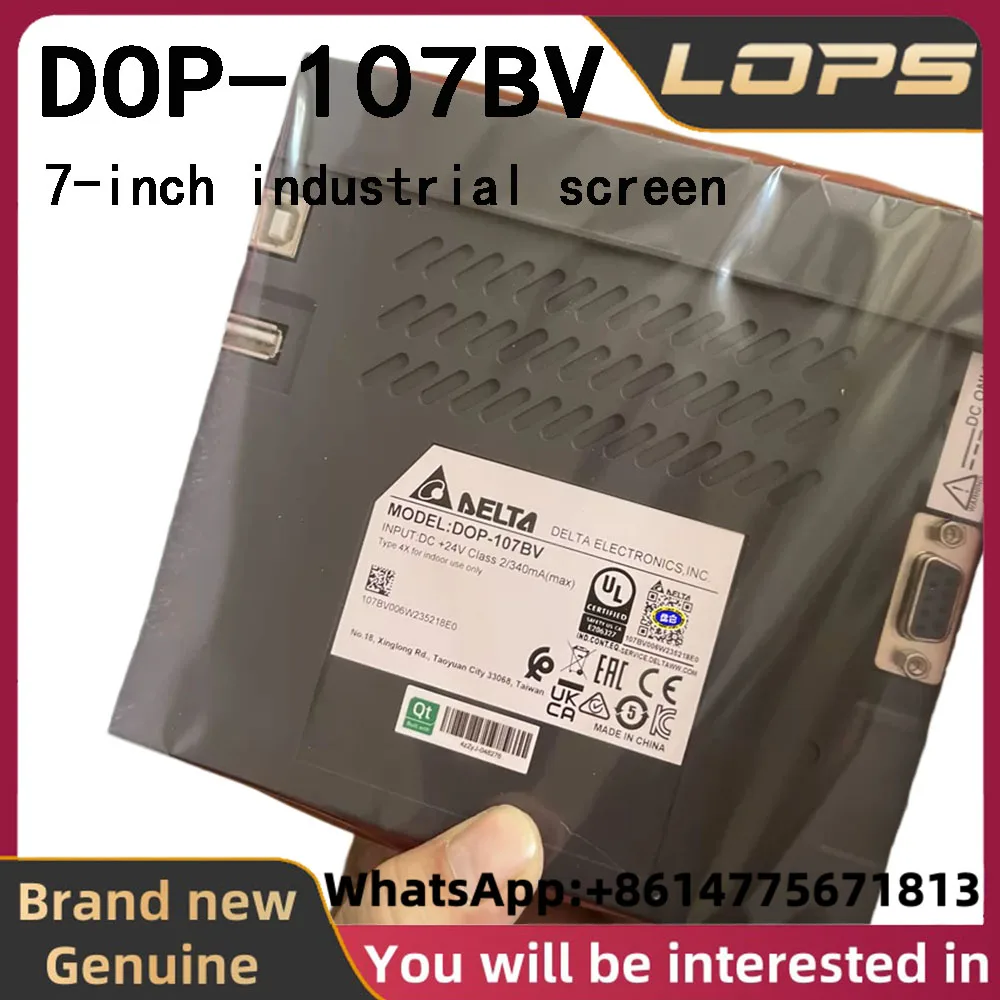 DOP-107BV brand new original Delta 7-inch industrial screen in stock, welcome to inquire.