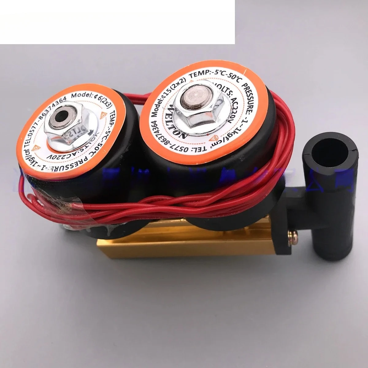 

Vacuum solenoid valve 6 (2X3) 15 (2X2) for vacuum packaging machine