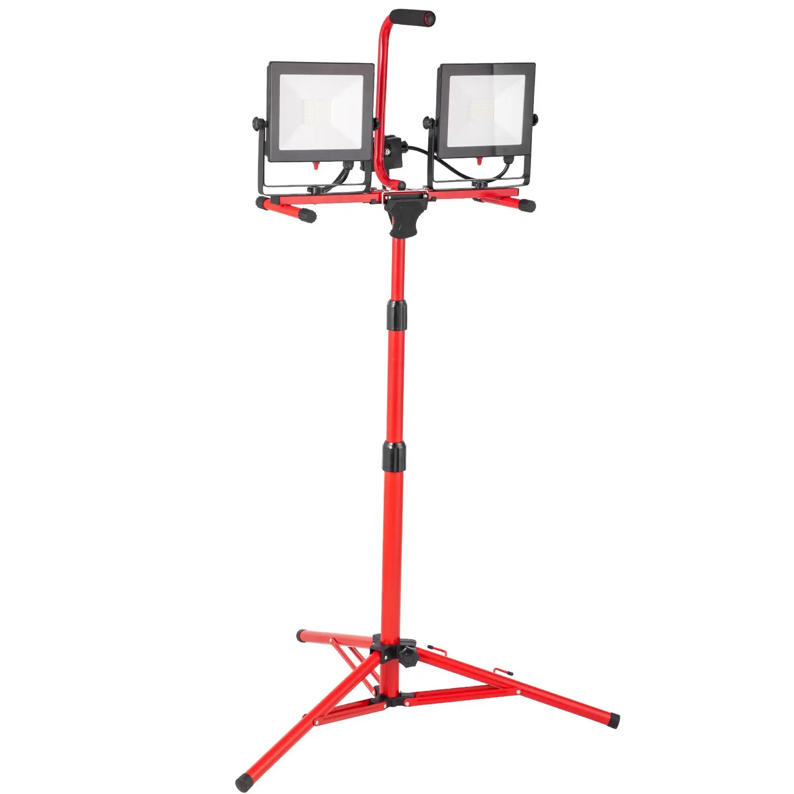 LED Work Light with Stand, 20000 Lumen Dual-head 27.6\