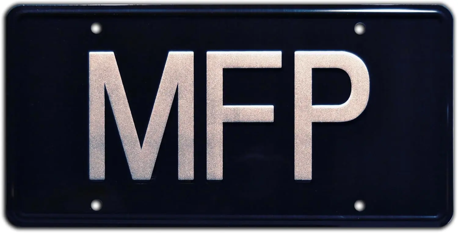 Mad Max | Main Force Patrol | Metal Aluminum sign License Plate