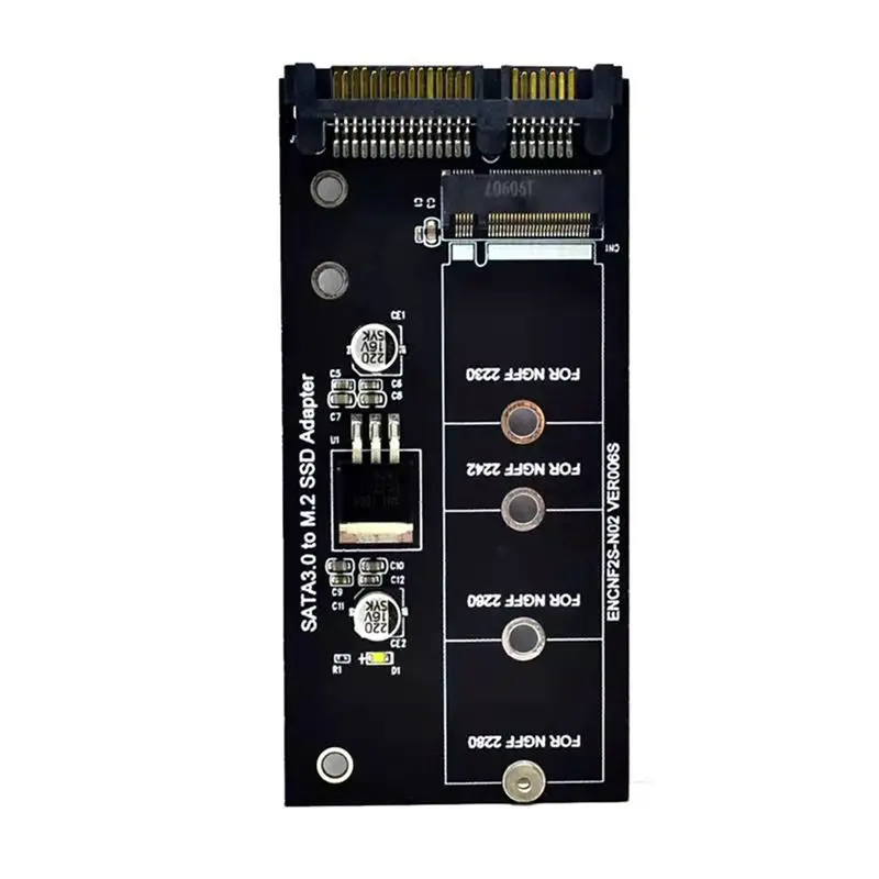 Efficient 10X M.2 SATA Adapter M2 To SATA Adapter M.2 To SATA Adapter M.2 NGFF Converter 2.5Inch SATA3 Card B Key