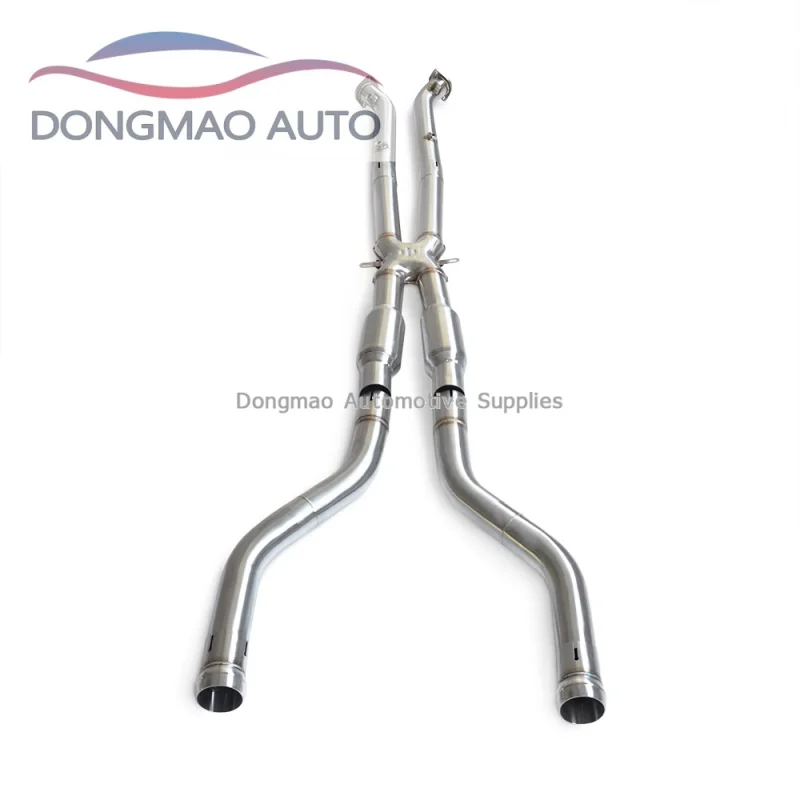 For BMW M3 E90 E92 E93 4.0l 2007-2013 stainless steel performance exhaust pipe resonator sports exhaust middle pipe