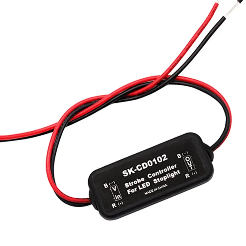 CD0100/CD0101/CD0102 Flash Strobe Controller modulo lampeggiatore per auto LED freno Stoplight accessori per la modifica automobilistica