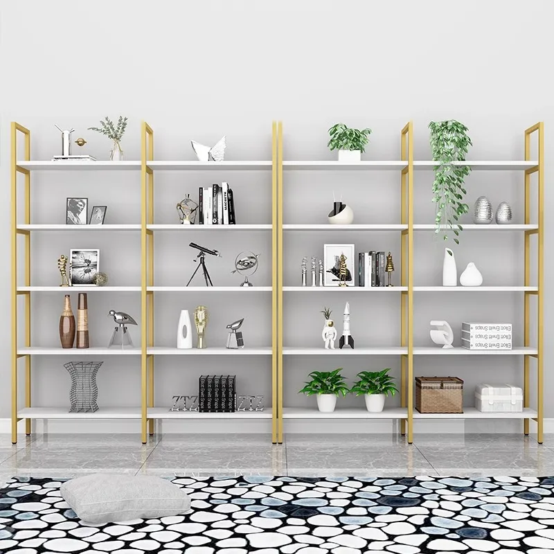 Product Display Shelf Multi-layer Floor-to-ceiling Flower Shop Partition Display Shelf Cosmetics Sample Display Cabi