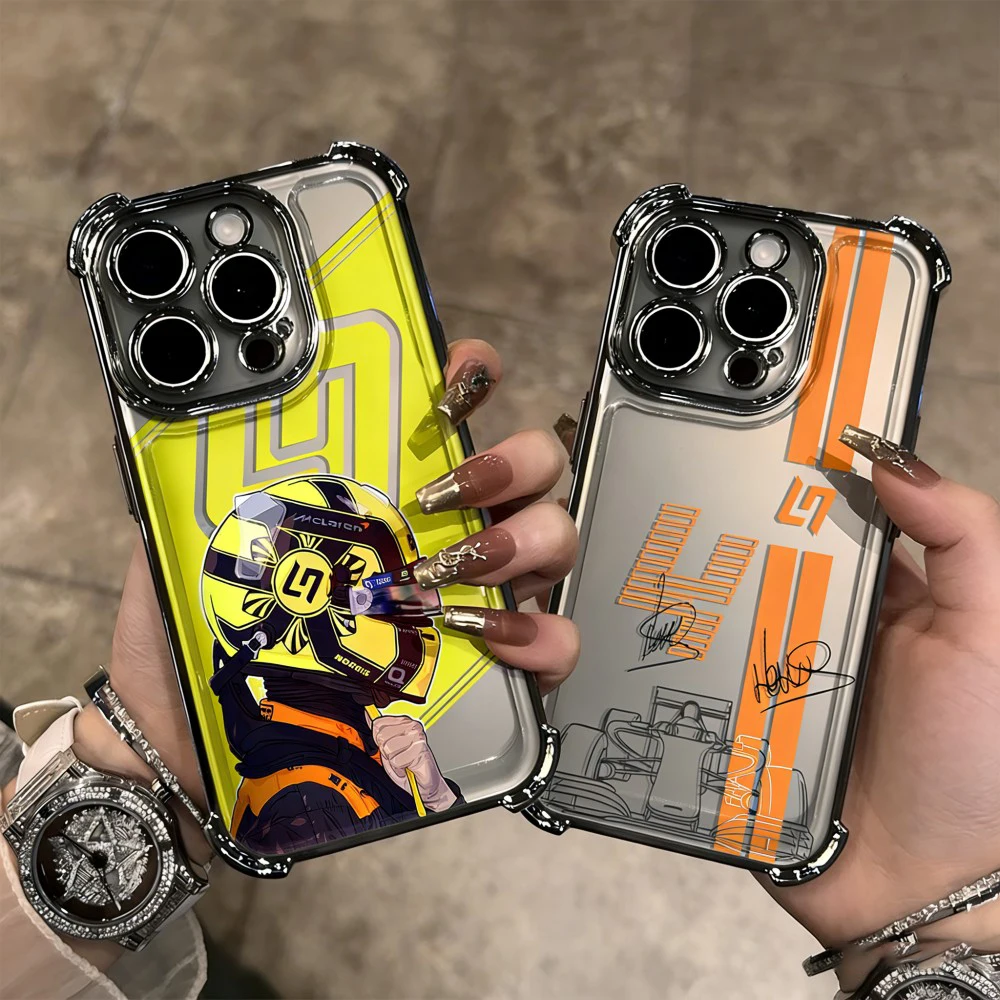 Luxury L-Lando N-Norris Phone Case For Samsung A37 A57 A07 A36 A16 A06 A35 A55 A25 A26 A05s A15 A54 A34 A24 A14 A05 A04 4G 5G