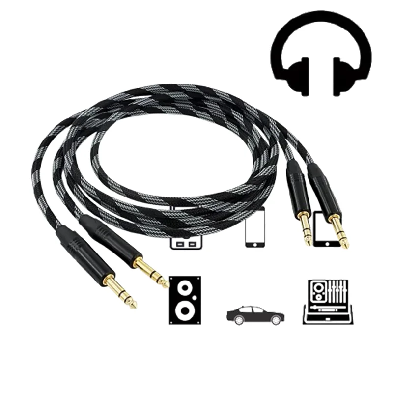 

Reference TRS-TRS Balanced Interconnect: 6.35mm Dual-Shielded OFC Cable​