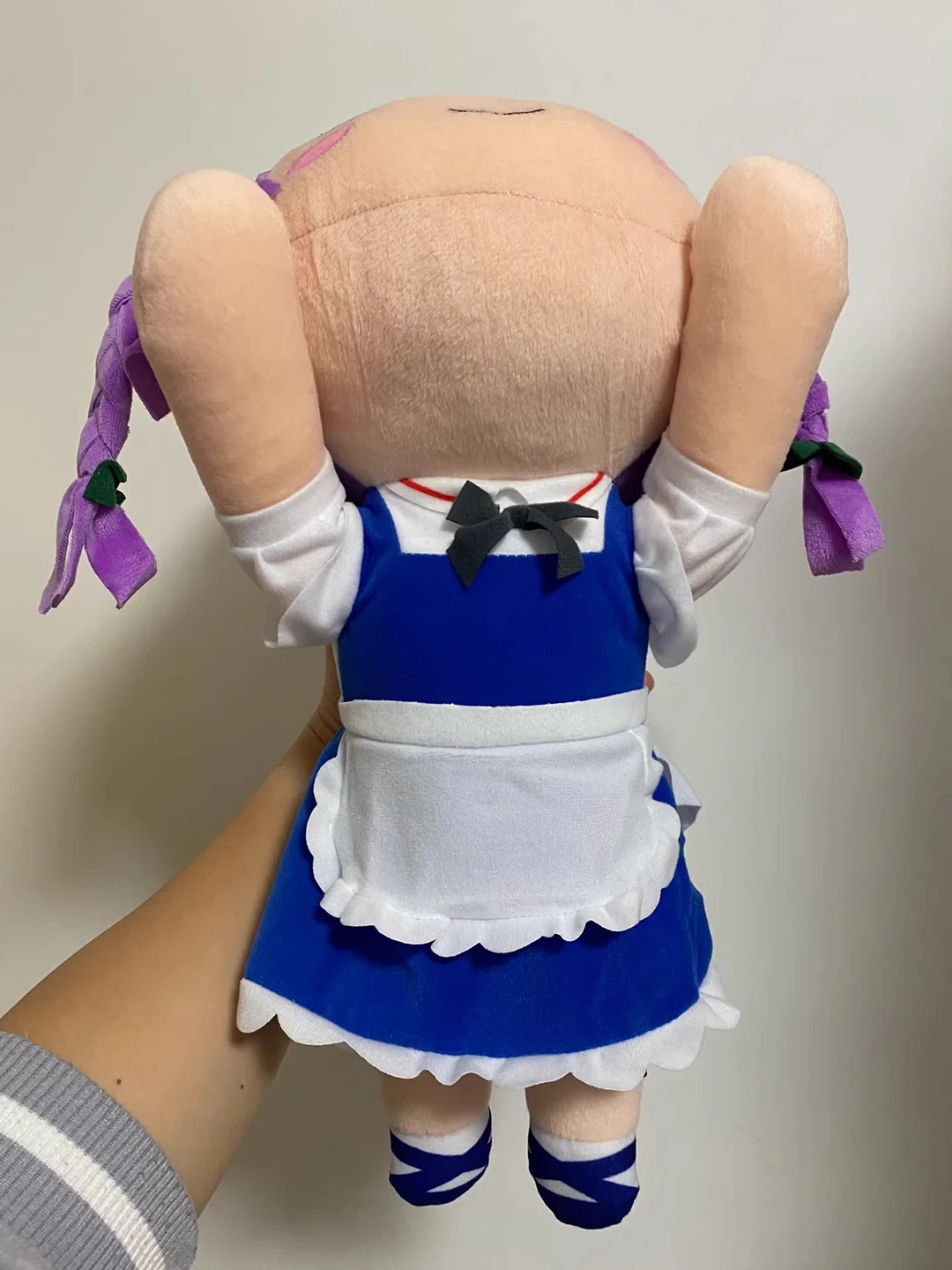 Cute Japan Anime Touhou Project Izayoi Sakuya Big Laying Down Plush Plushes Stuffed Pillow Cushion Doll Toy Kids Gifts 40cm