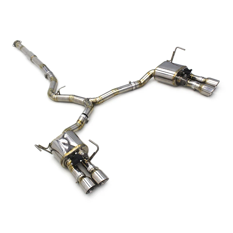 

Yooking Car Exhaust For Subaru Impreza STI 2.5T Titanium Muffler Exhaust Pipes