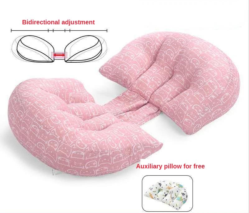 Pillow Pregnant Women Waist Side Multifunctional U-shaped Sleeping Supplies Abdominal Sleeper Pregnancy Pillow Sleeping Support