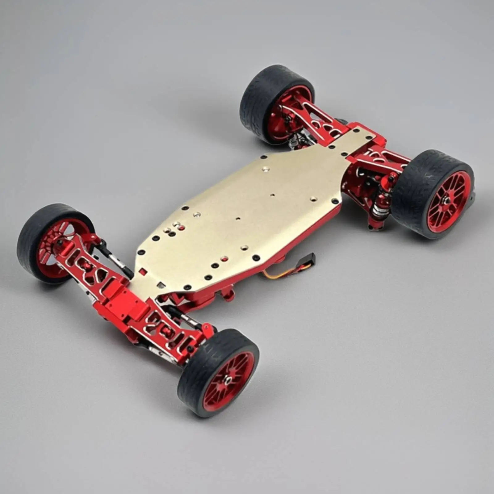 1/24 Scale RC Mini Racer Chassis Metal Upgrade Chassis Frame Upgraded Part
