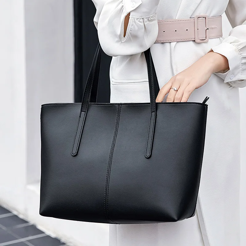 Large capacity handbag cross-border European and American retro women's one shoulder tote bag versatile and retro style
