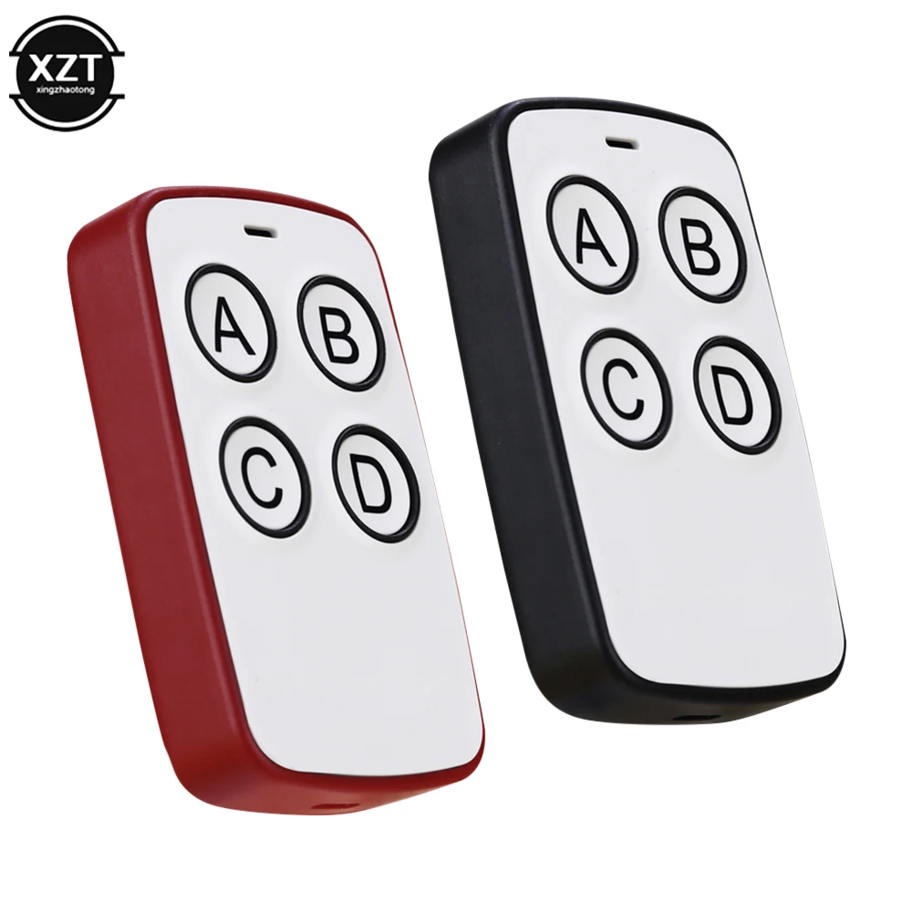 433MHz Remote Control AK-K210605 Copy/Learning 4 Keys Buttons Gate Garage Door ON/OFF Switch Controller For Smart Home/Lamp/Car
