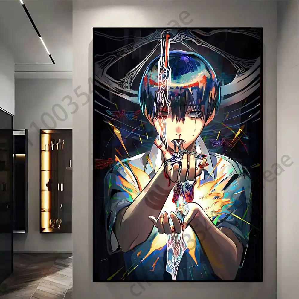 S-summer hikaru died Poster Self-adhesive Art Waterproof Paper Sticker Coffee House Bar Room Wall Decor
