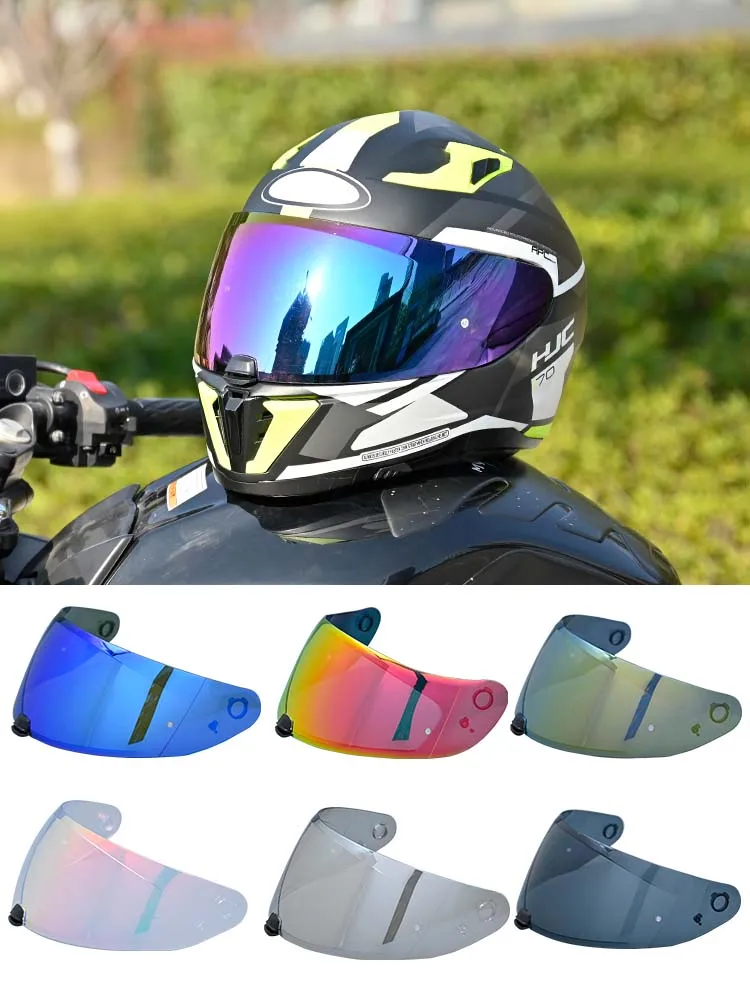 AliExpress Helmet Visor for HJC I70 I10 HJ-31 Motorcyle Helmet Sun Shield Lens Glasses Cascos Moto Visera Capacetes Accessories Parts Bike