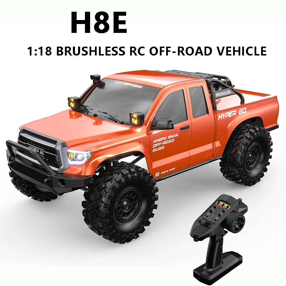 

HYPER GO MJX H8E RC Crawler 2.4GHz Brushless RTR 1/8 Scale Remote Control Electric Off-Road Toy with Front/Rear Differential
