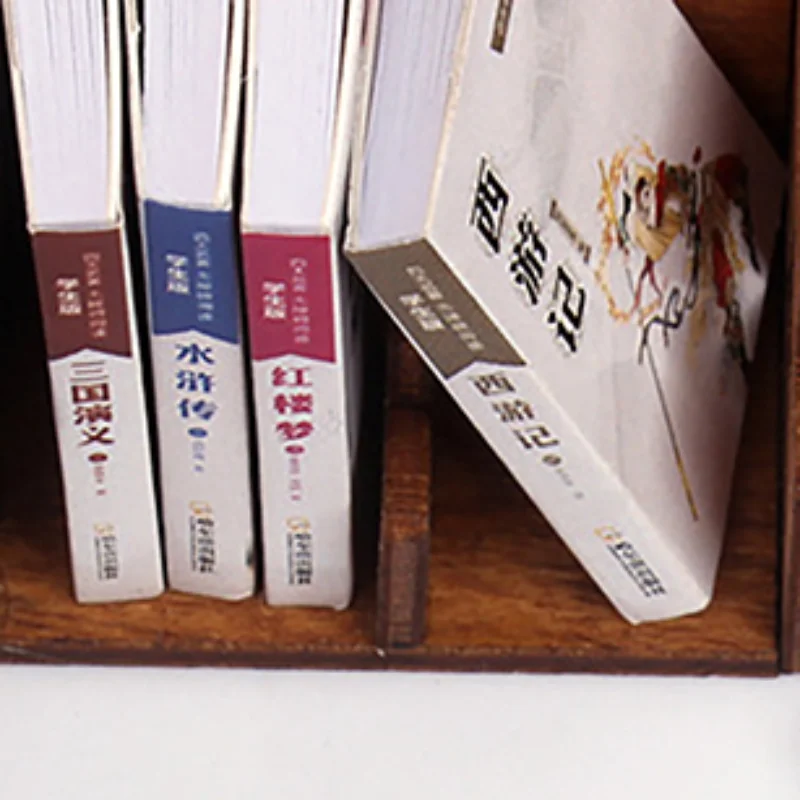 4Pcs 1/12 Dollhouse Mini Notebook Exercise Book Model Dollhouse Study Decoration Dolls House School Stationery Accessories