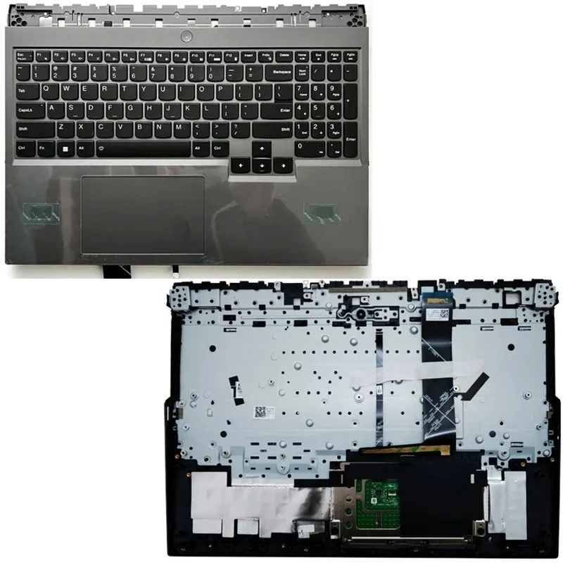 

New Palm Rest Shell Suit for Lenovo R9000P Y9000P 2021 Legion 5 Pro 16ACH6 Laptop Backlight Keyboard Upper Cover Case 5CB1C14884