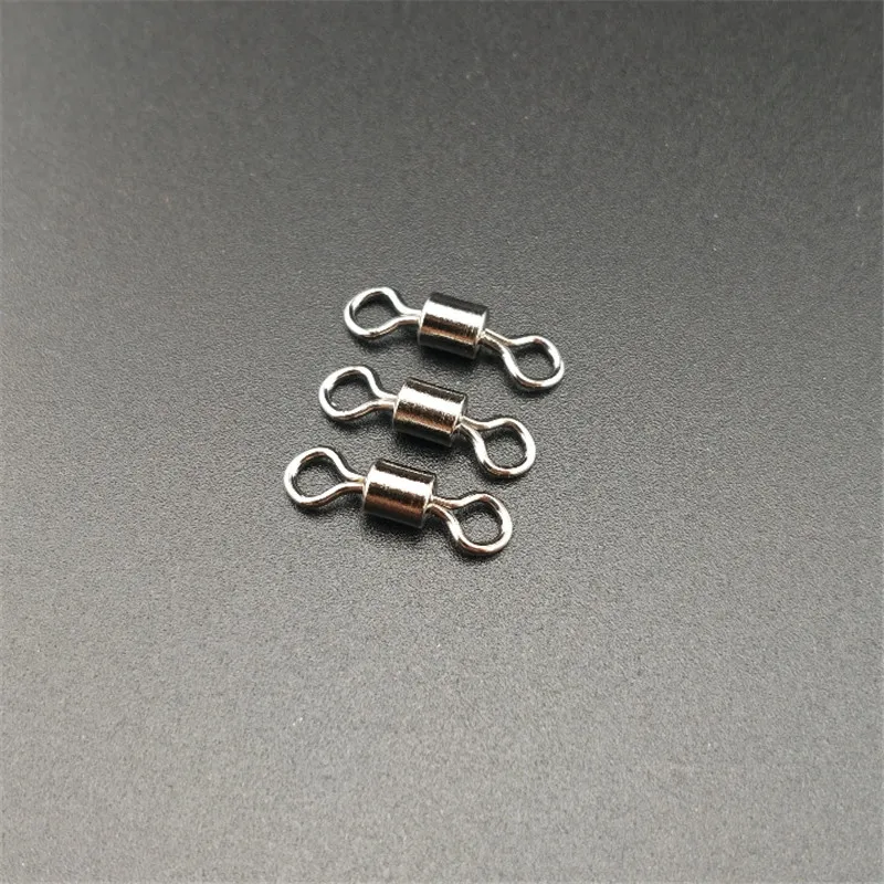 Conectores giratorios snap de acero inoxidable para pesca de carpa - imagen 3