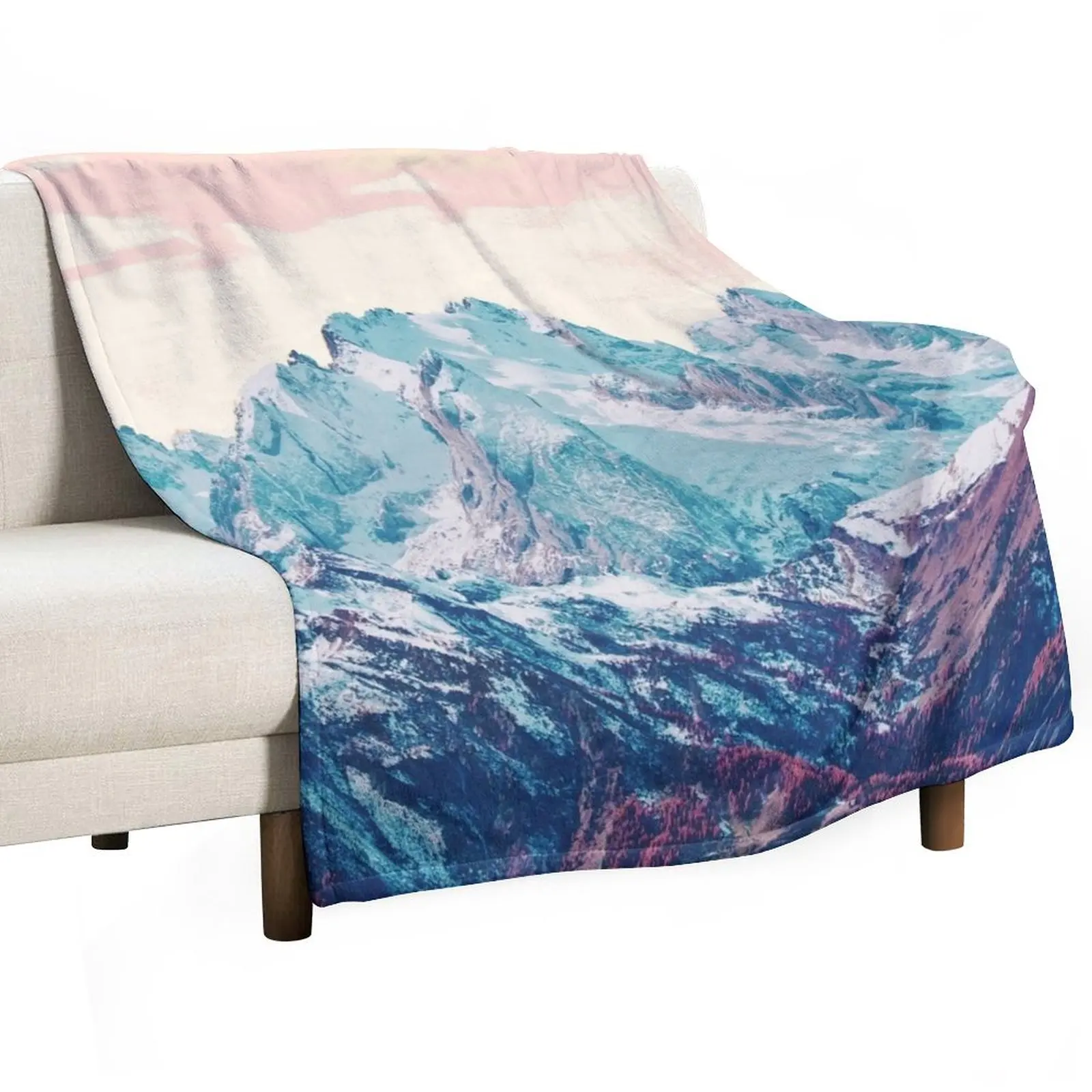 

Memories of a sky palette Throw Blanket Furry Bed Loose for winter Blankets