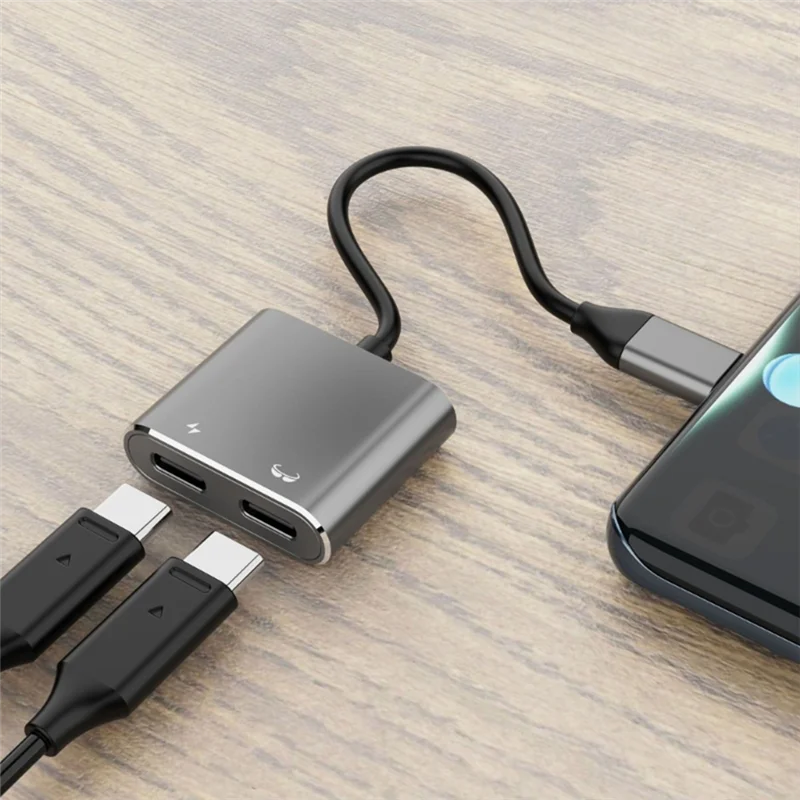 كابل بيانات شحن نظارات AIR من النوع C إلى AR لـ AIR/2، يوفر ما يصل إلى 100 وات يستخدم في محور الطاقة أثناء الشحن