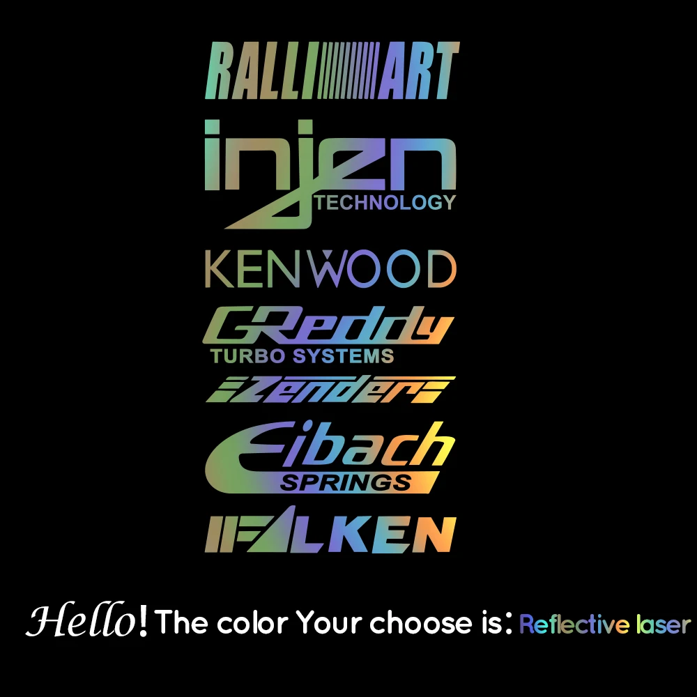 1 قطعة مضحك Injzn kenwood النص الدراجة ملصق ملصقات السيارات والشارات الكربون ملصق السيارات ملصق ديكور المنزل ملصقات جدار