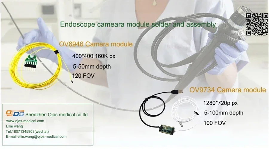 New Video Proctoscope Camera Of Anus Examination Cable Camera Endoscope With ISP Board .