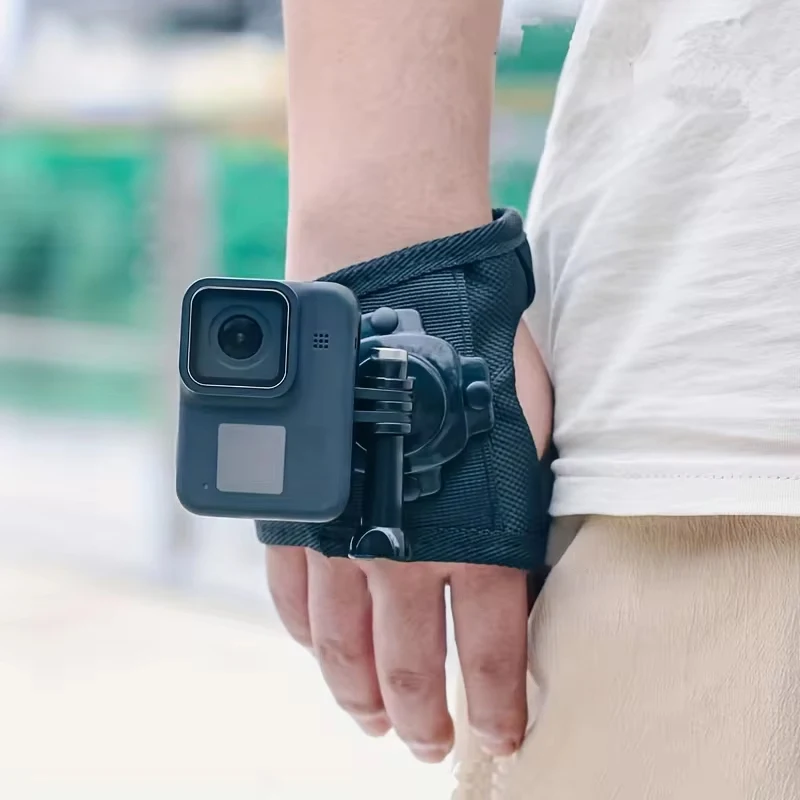 

For DJI Sports Camera Bracket Wrist Bracket Riding Bracket Outdoor Accessory Gear Rotatable Wrist Palm Strap