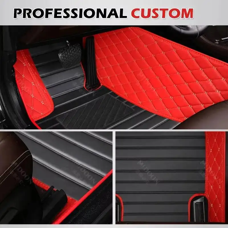 MIDOON Car floor mats for BYD Sealion 7 07 EV 2024 2025 2026 Custom auto foot Pads carpet cover interior accessories