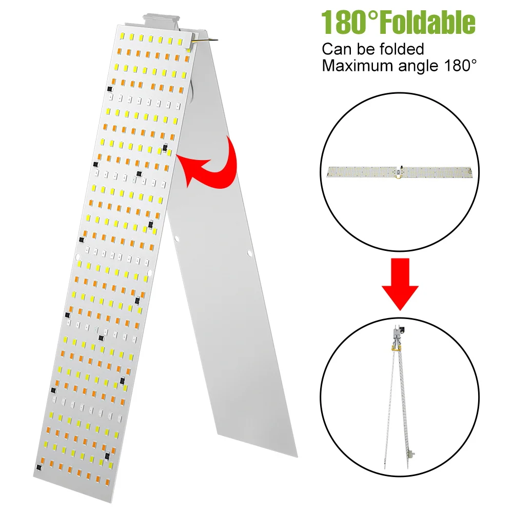 Lampa LED do uprawy roślin 350W Pełne Spektrum Quantum Board Szklarnia Namiot Warzywa Kwiaty Siewki Hodowla Roślin Wtyczka US/EU