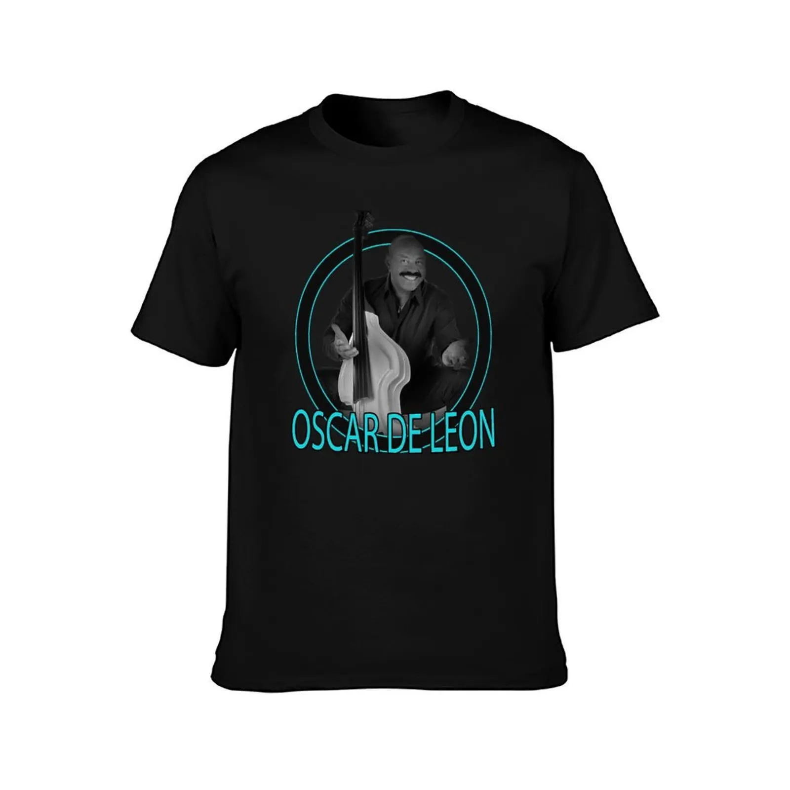 Salsa design of your favorite artist [Oscar De Leon] T-Shirt Classic Print Short Sleeve Shirt T-Shirt