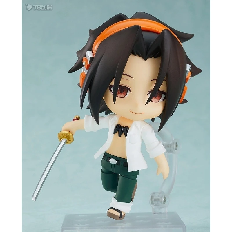 

100% Genuine Original GSC Nendoroid No.1709 Yoh Asakura Anime Figure Collectibles And Decorative Items Children's Gifts