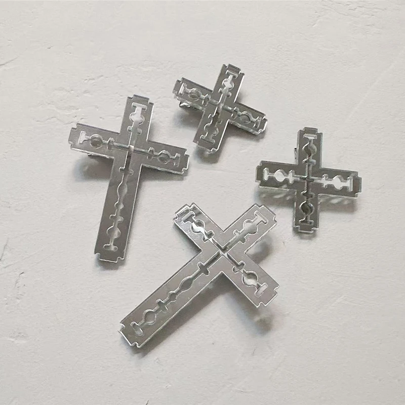 Y2K عبر بليد مقاطع الشعر الاكريليك منقار البط المشابك Harajuku حافة كليب النساء الفتيات غطاء الرأس الطرف #2