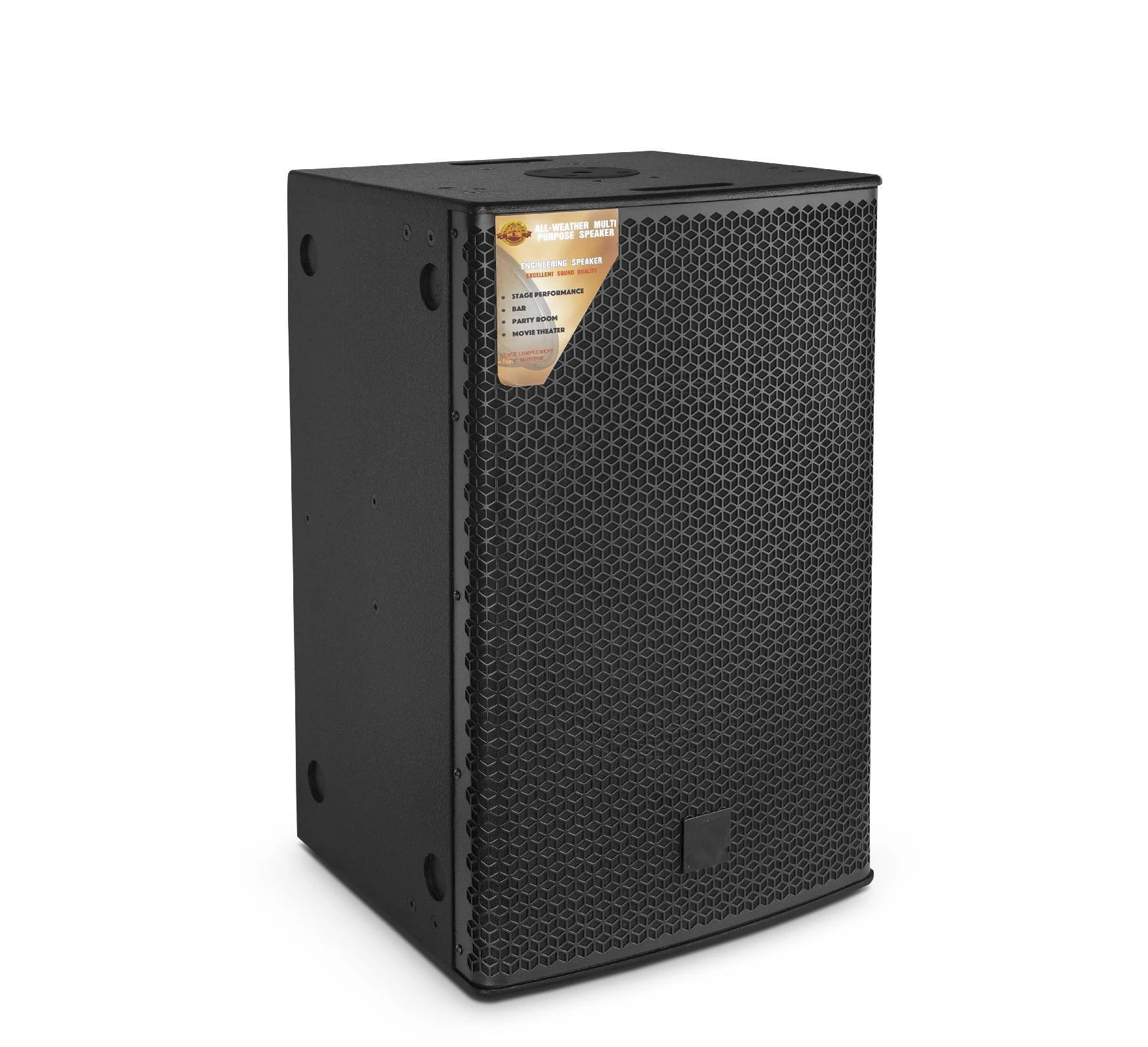 

S15 Professional Speaker 15 Inch 600w For Stage Sound System Speaker Subwoofer Wooden Speaker