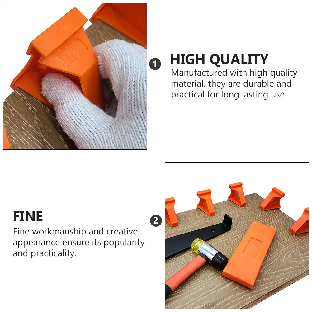 

1 set Floor Tools Floor Installation Hardwood Spacers Garden Deck Plank Mount Accessories