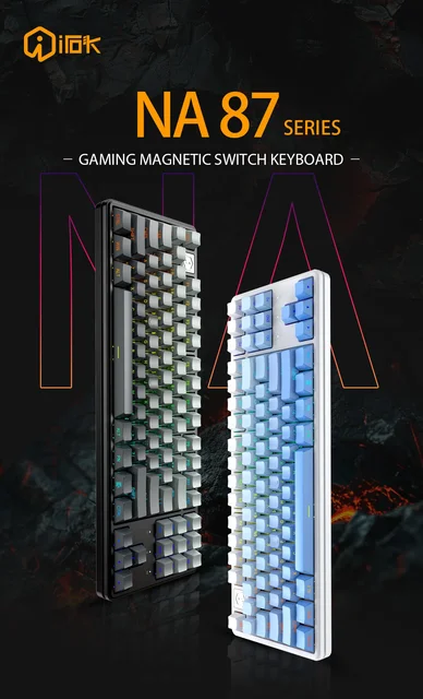 IROK NA87 Pro 1k/8k Wired Magnetic Axis Mechanical Gaming IROK NA87 Pro 1k/8k Wired Magnetic Axis Mechanical Gaming