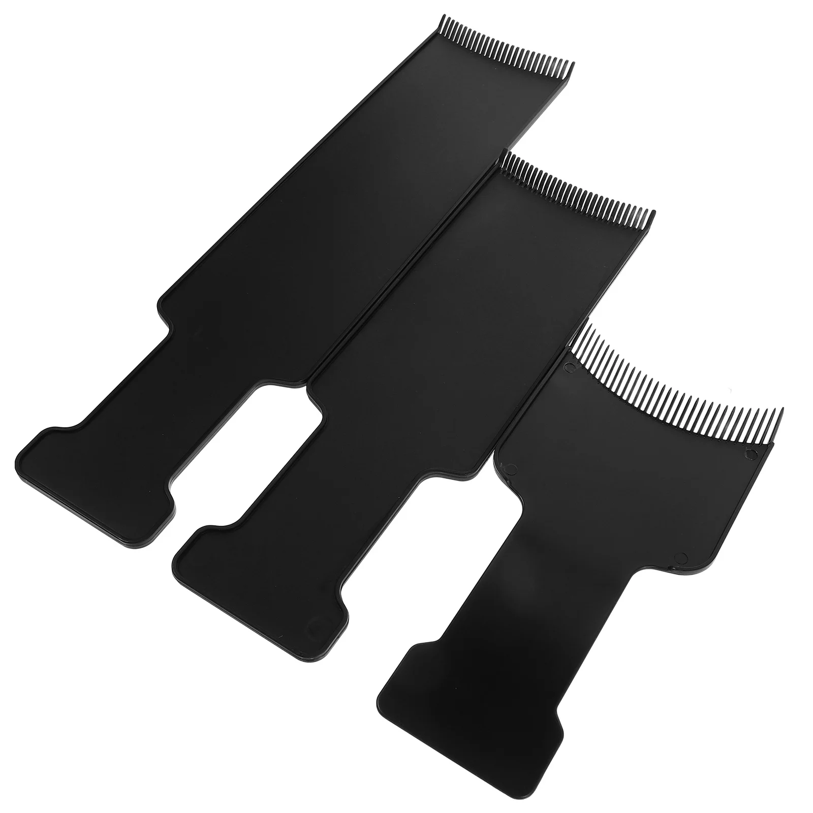 

3Pcs Hair Dye Highlighting Board Balayage Tools Professional Hair Color Kit for DIY Salon Home Highlights Blending Board