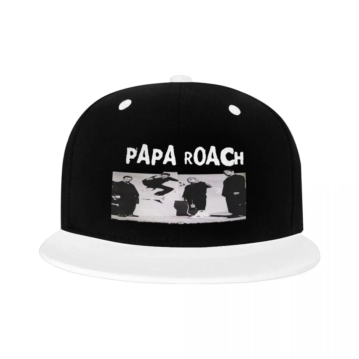 Hot Popular Papa Roach Band Black Sun Cap Mens Hats Sports Caps Cap Man Summer Man Hat Baseball Cap